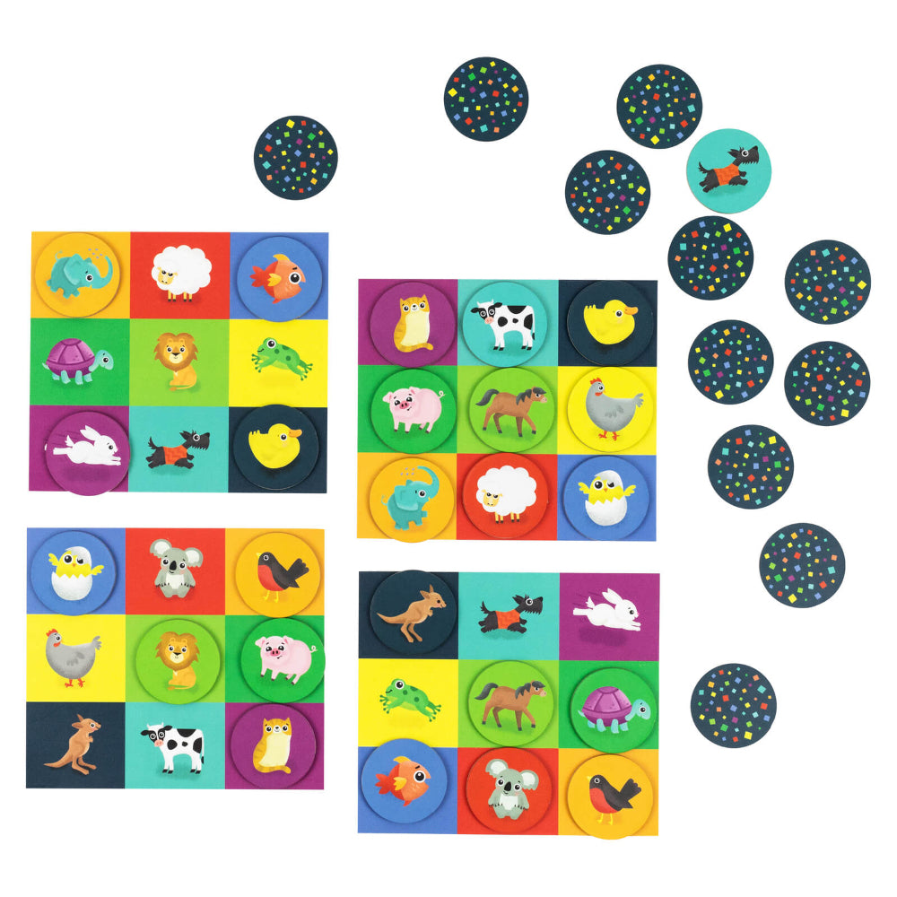 TIGER TRIBE MEMORY AND BINGO ANIMALS