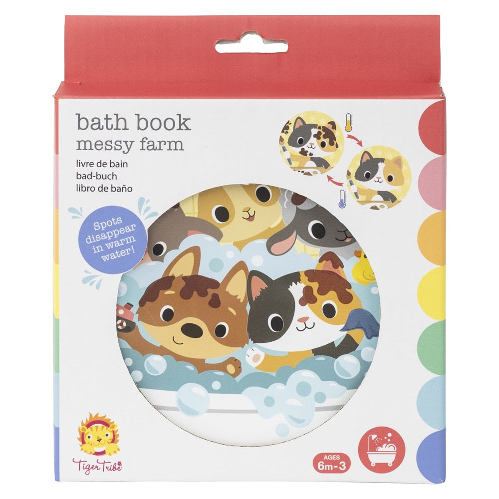TIGER TRIBE BATH BOOK MESSY FARM