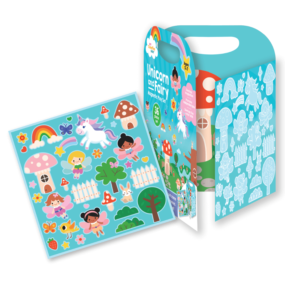 MY CREATIVE BOX UNICORN AND FAIRY MAGNETIC PLAY SET