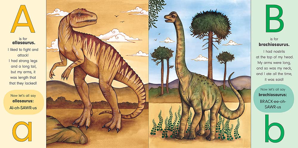 MY DINOSAUR ABC BOARD BOOK