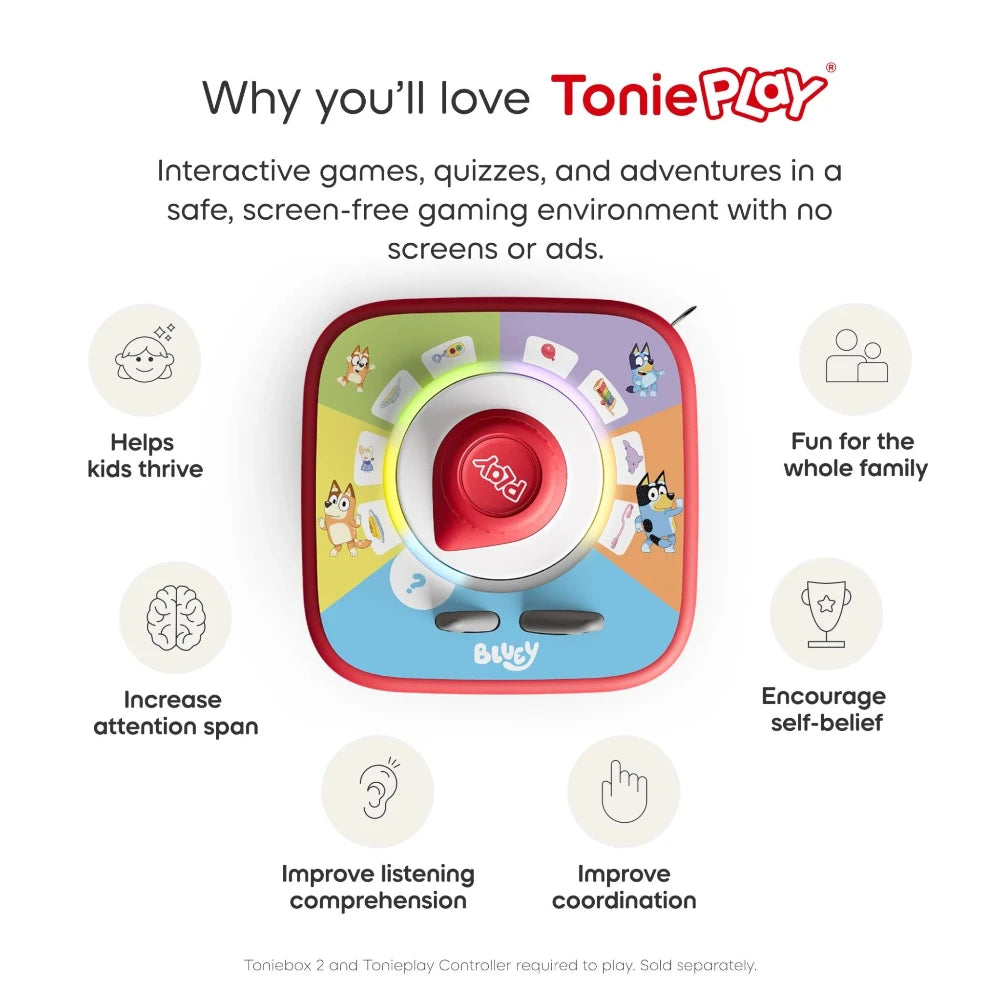 TONIES TONIEPLAY BLUEY YOUR PLAYFUL DAY WITH BLUEY GAME