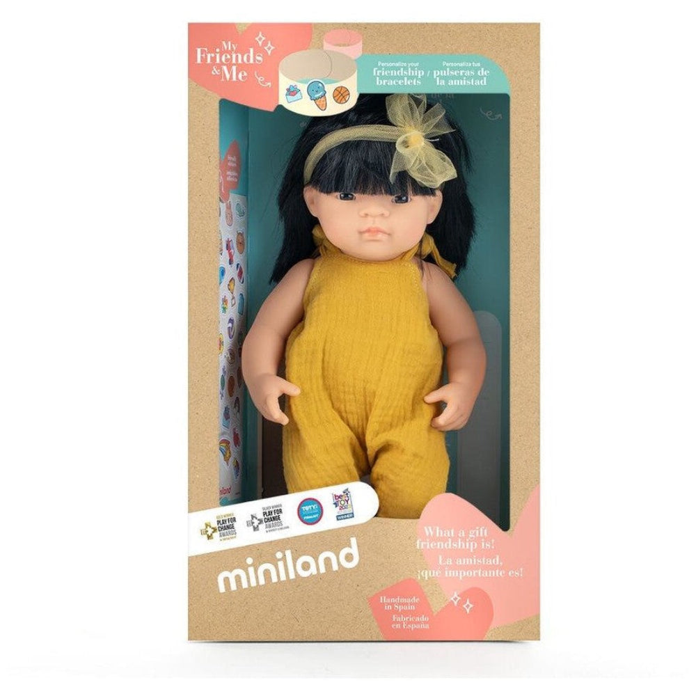 MINILAND MY FRIEND AND ME ASIAN GIRL 38CM