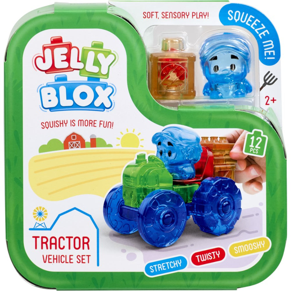 JELLY BLOX TRACTOR VEHICLE SET