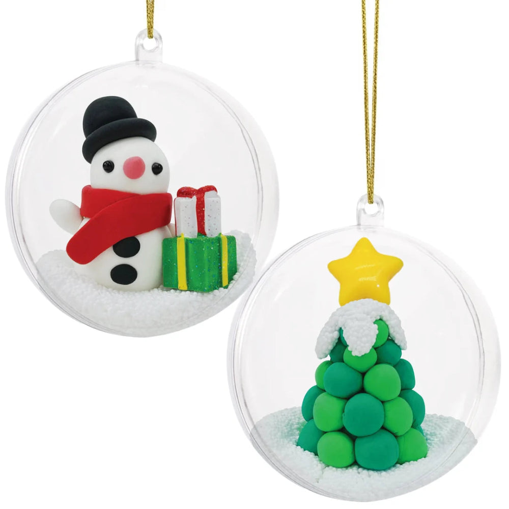 TIGER TRIBE CLAY CRAFT CHRISTMAS ORNAMENT KIT