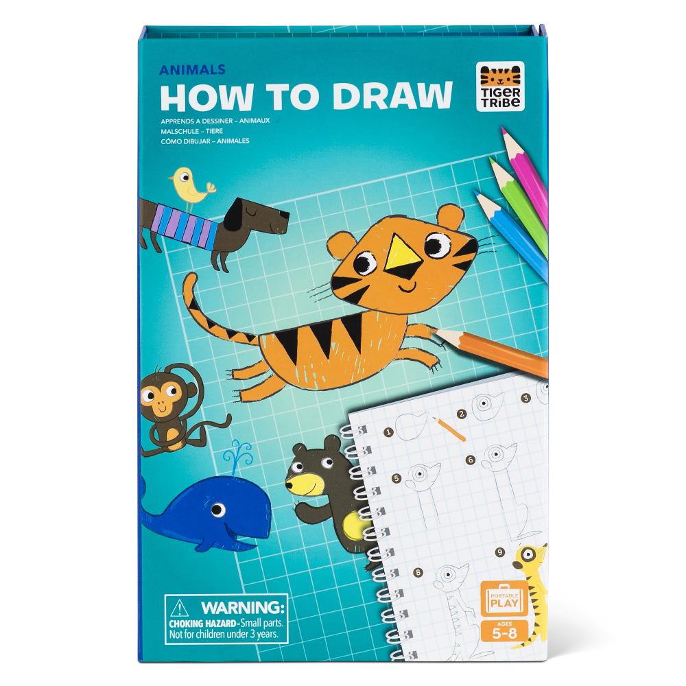 TIGER TRIBE HOW TO DRAW ANIMALS