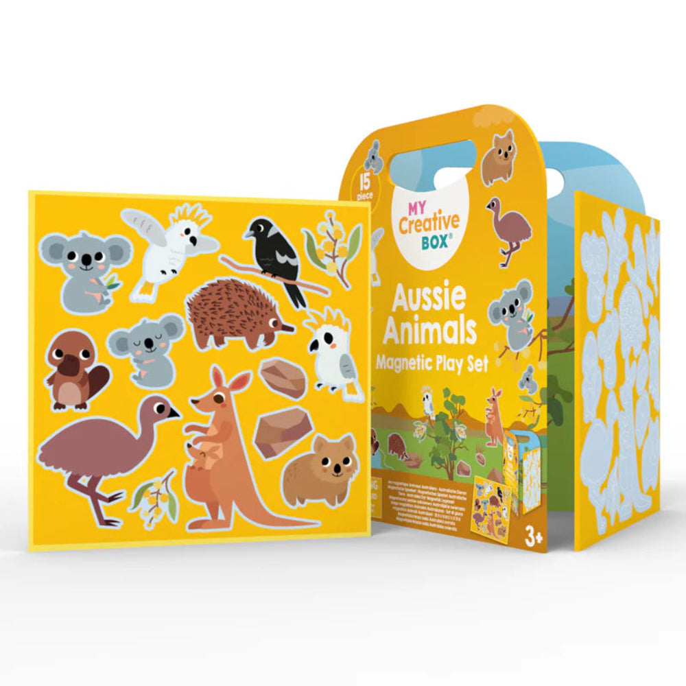 MY CREATIVE BOX AUSSIE ANIMALS MAGNETIC PLAY SET