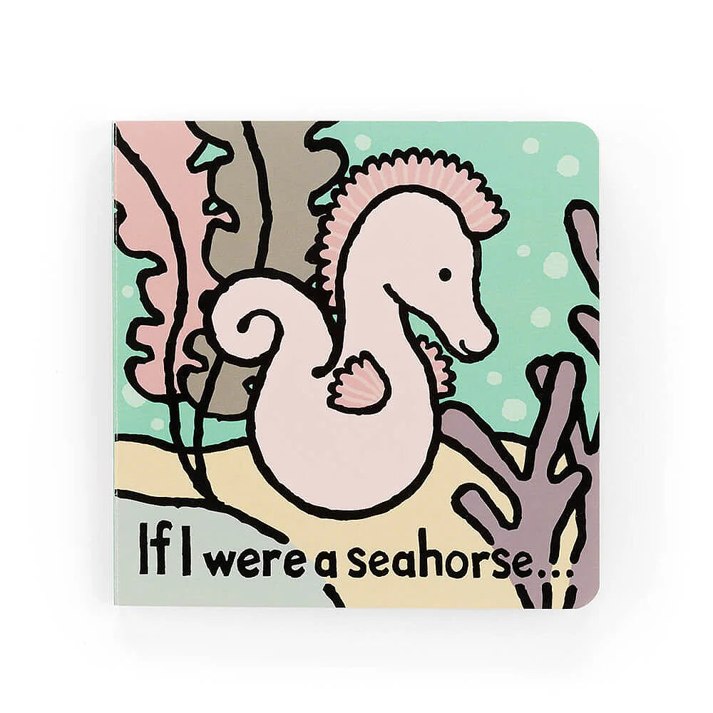 JELLYCAT IF I WERE A SEAHORSE BOARD BOOK