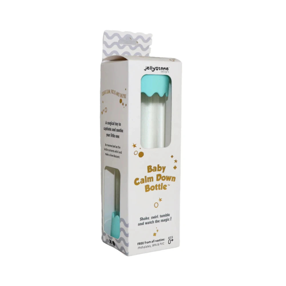 JELLYSTONE DESIGNS BABY CALM DOWN BOTTLE SOFT MINT