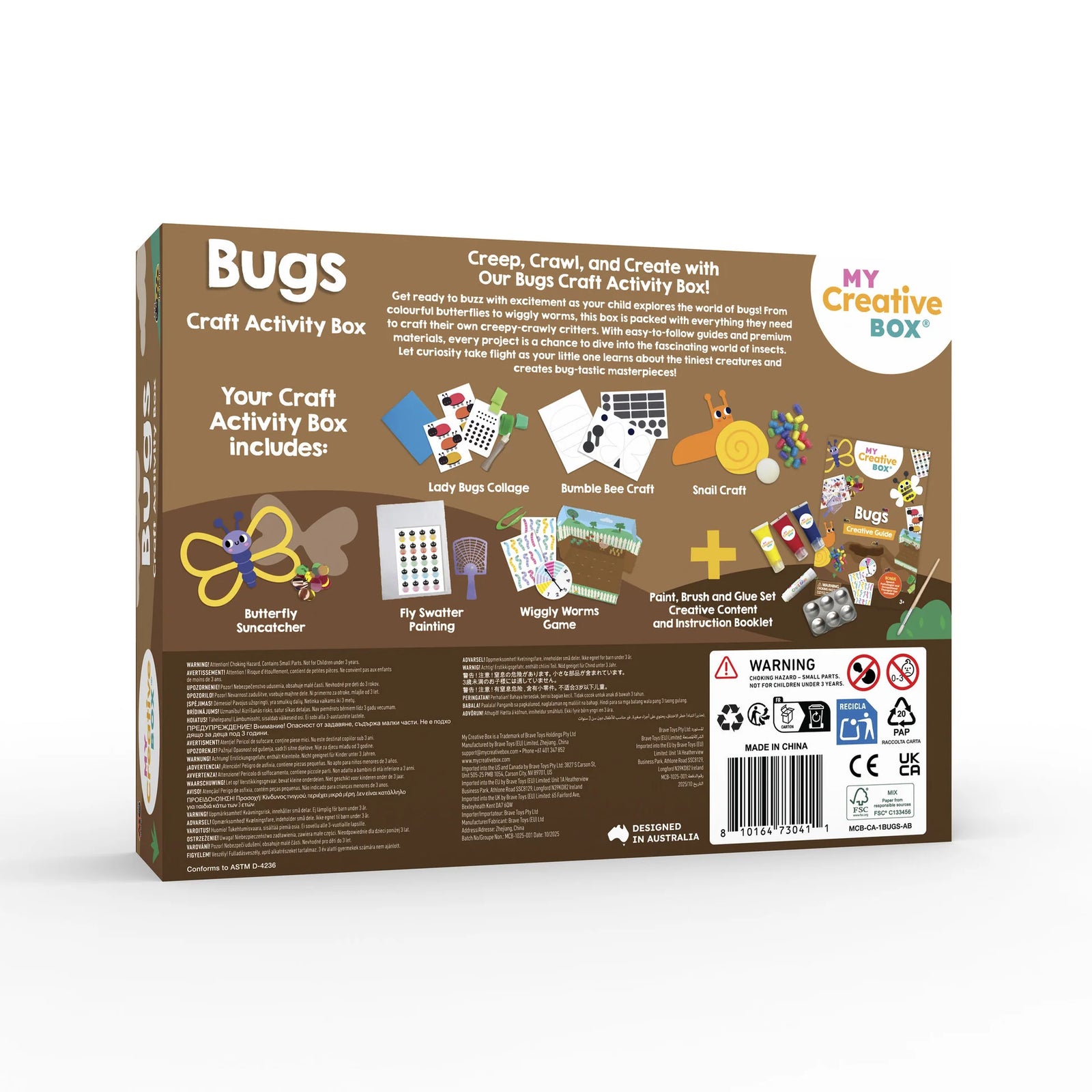 MY CREATIVE BOX BUGS CRAFT