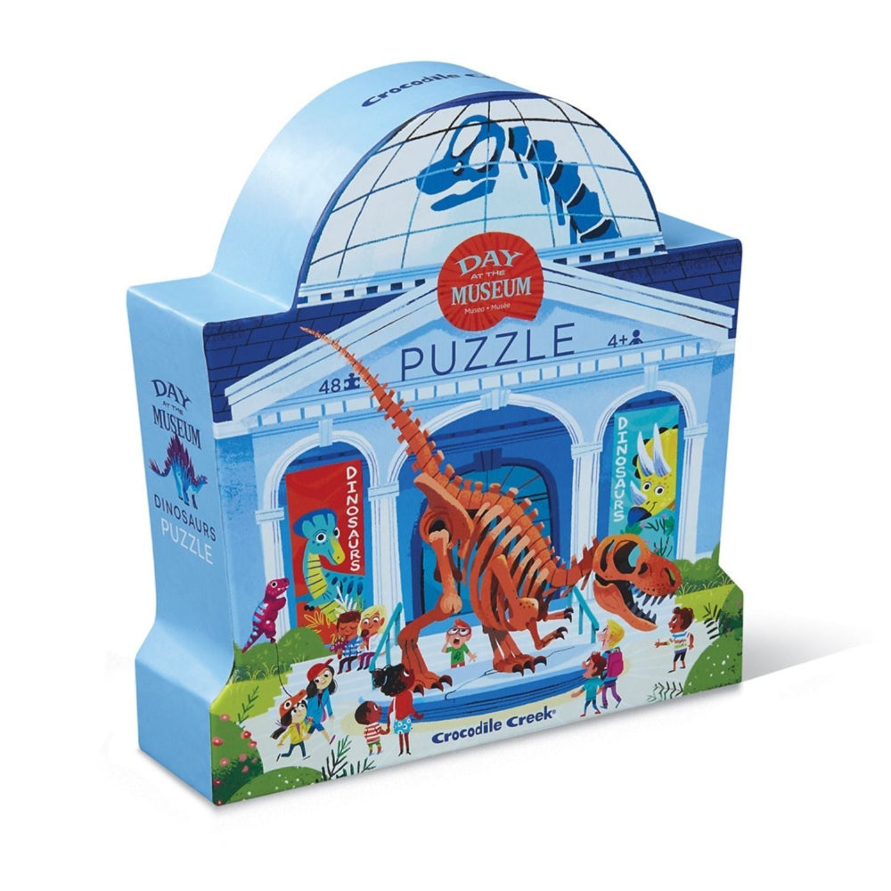 CROCODILE CREEK DAY THE MUSEUM PUZZLE 48PC