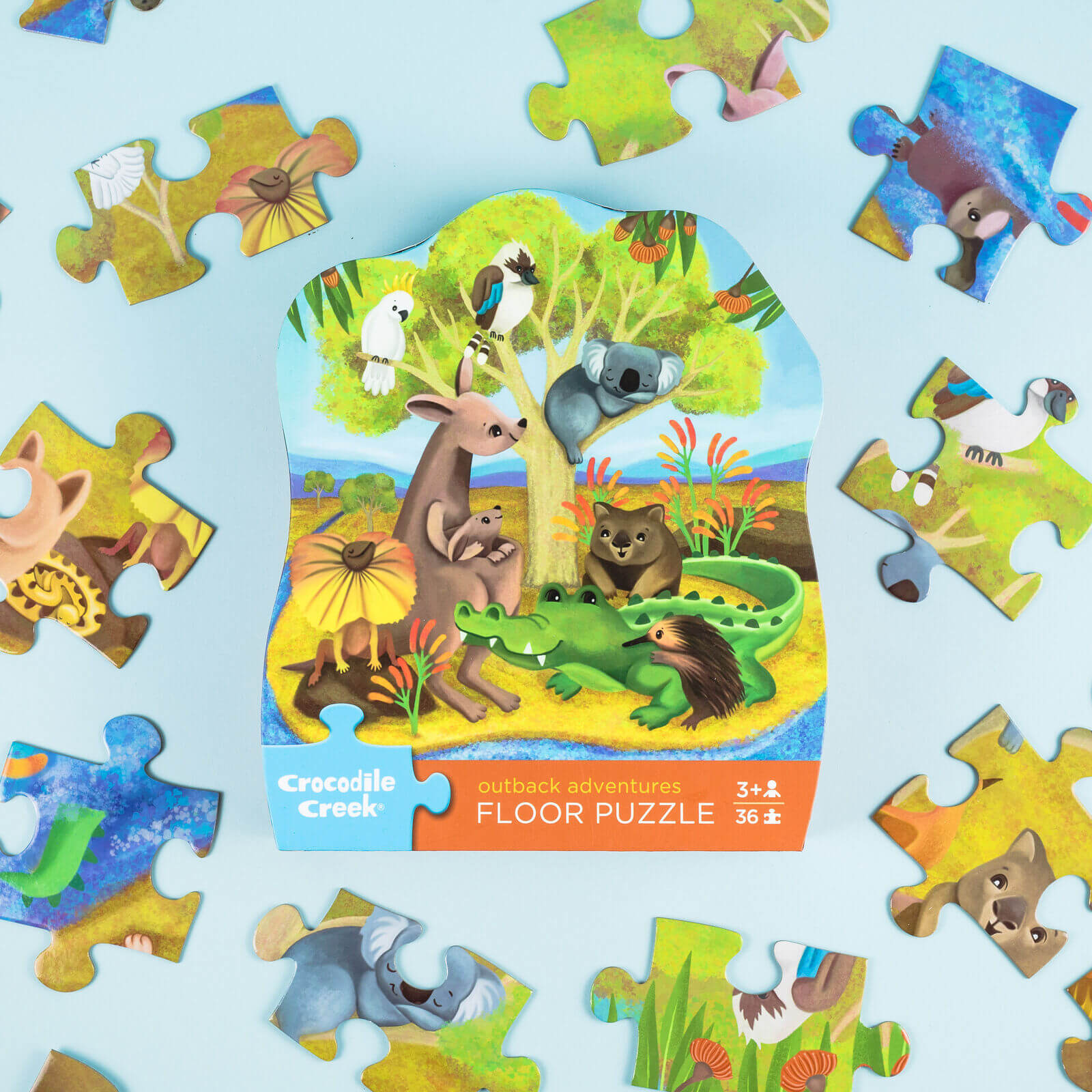 CROCODILE CREEK OUTBACK ADVENTURE FLOOR PUZZLE
