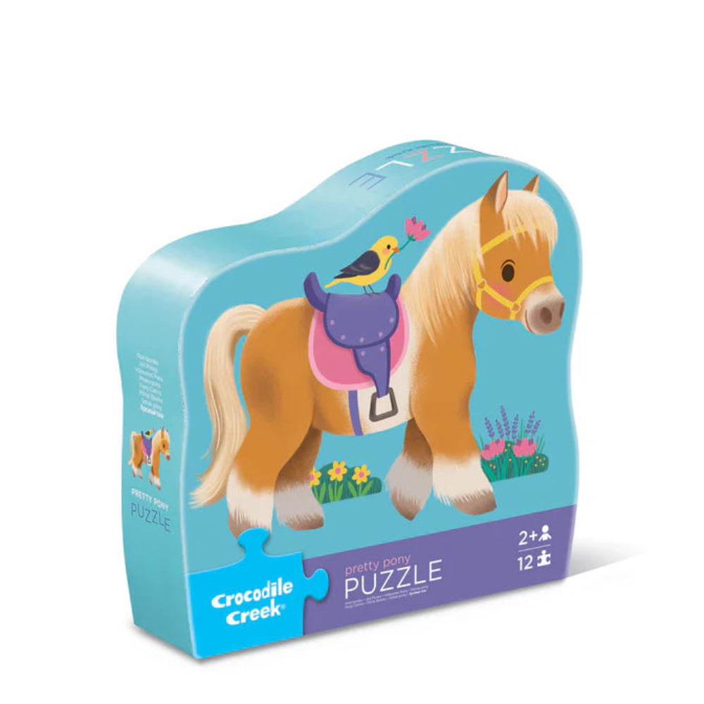 CROCODILE CREEK MINI PONY 12PC PUZZLE