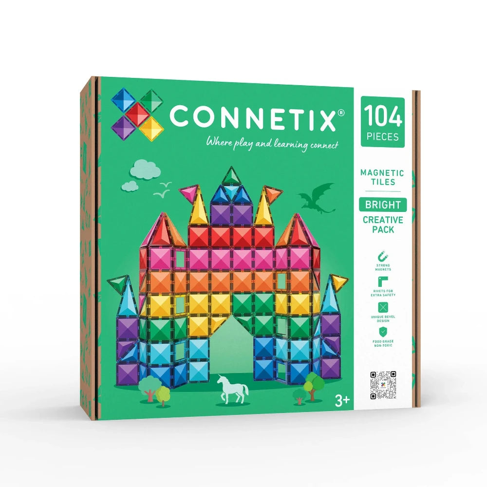 CONNETIX BRIGHT CREATIVE 104PC PACK