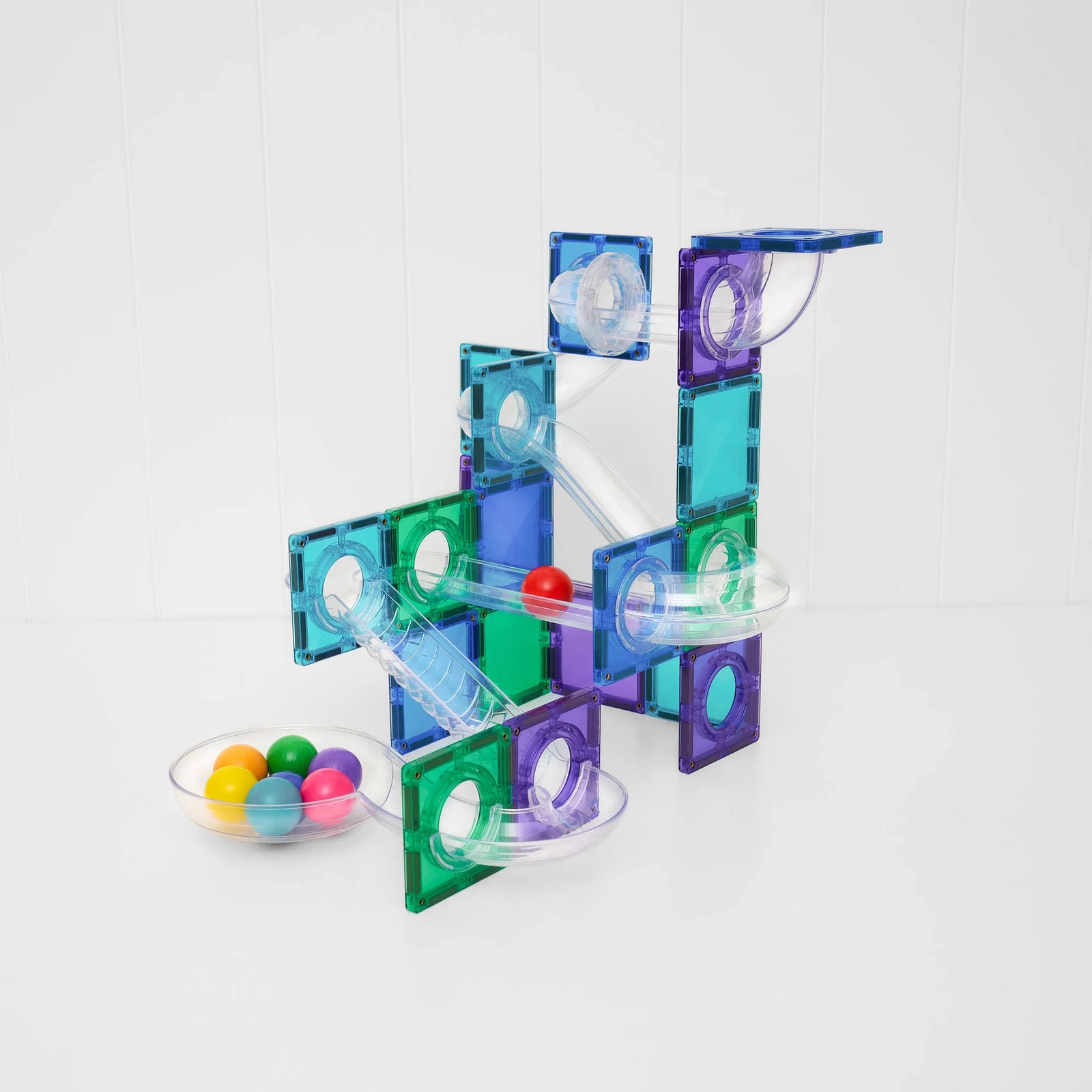 CONNETIX BRIGHT BALL RUN 114PC PACK
