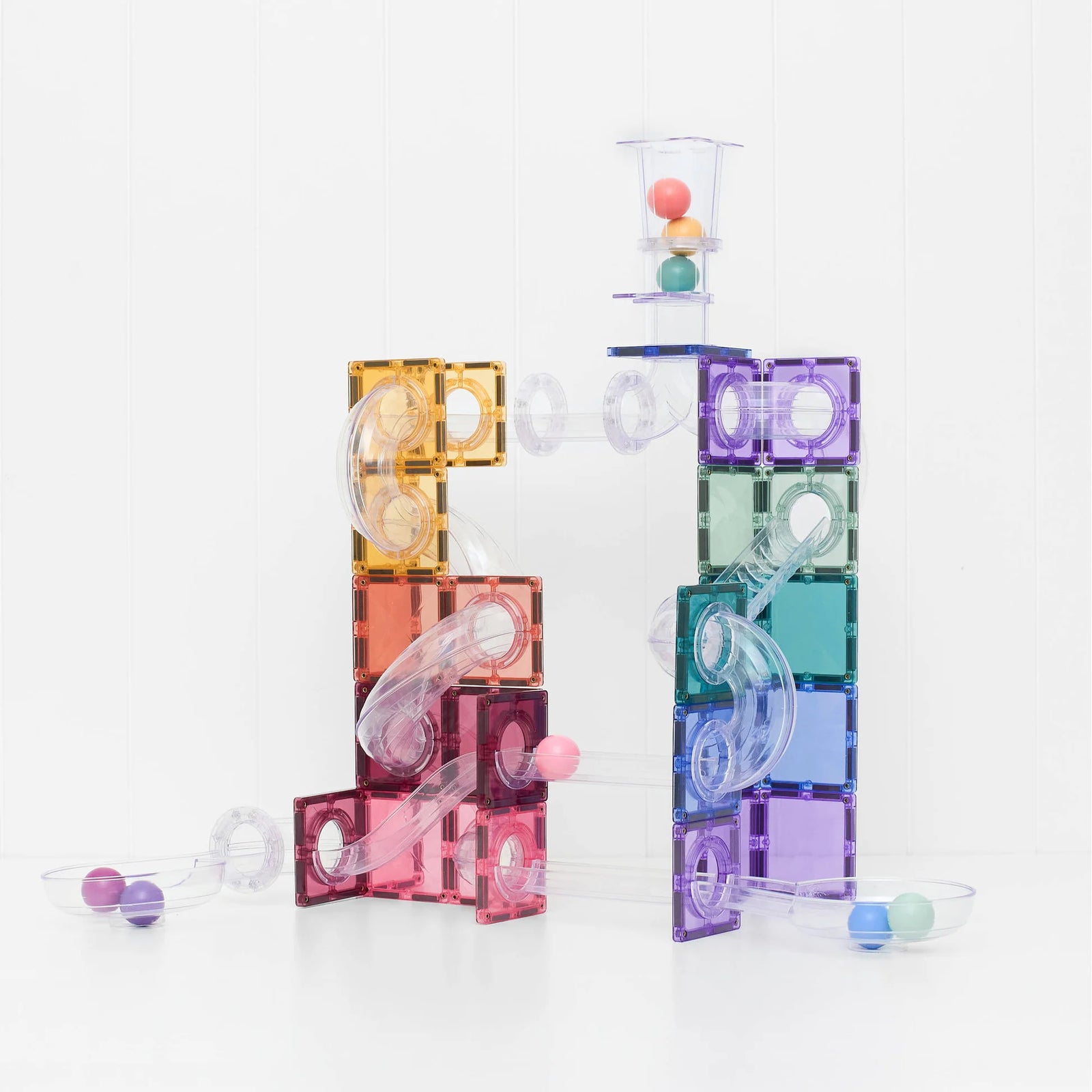 CONNETIX PASTEL BALL RUN 114PC PACK