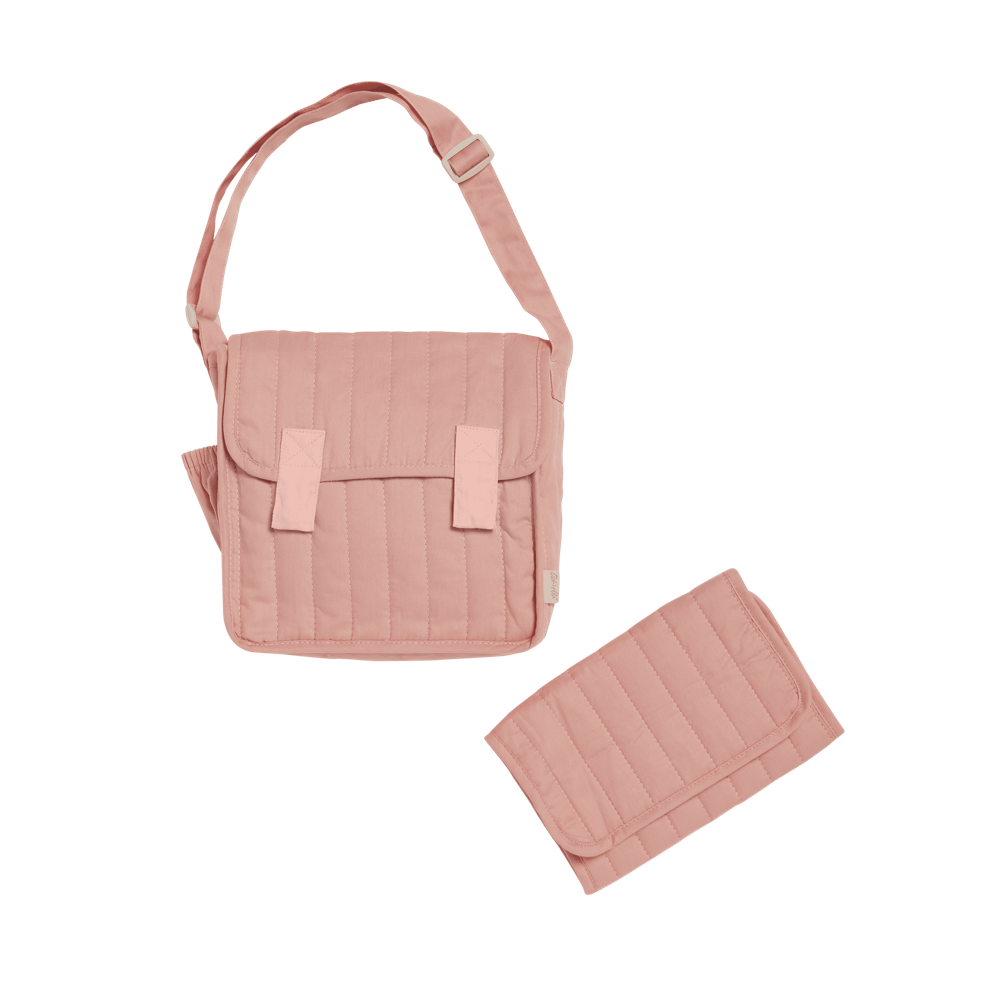 OLLIELLA DINKUM DOLLS CARRIE CONVERTIBLE CHANGING SET ROSE