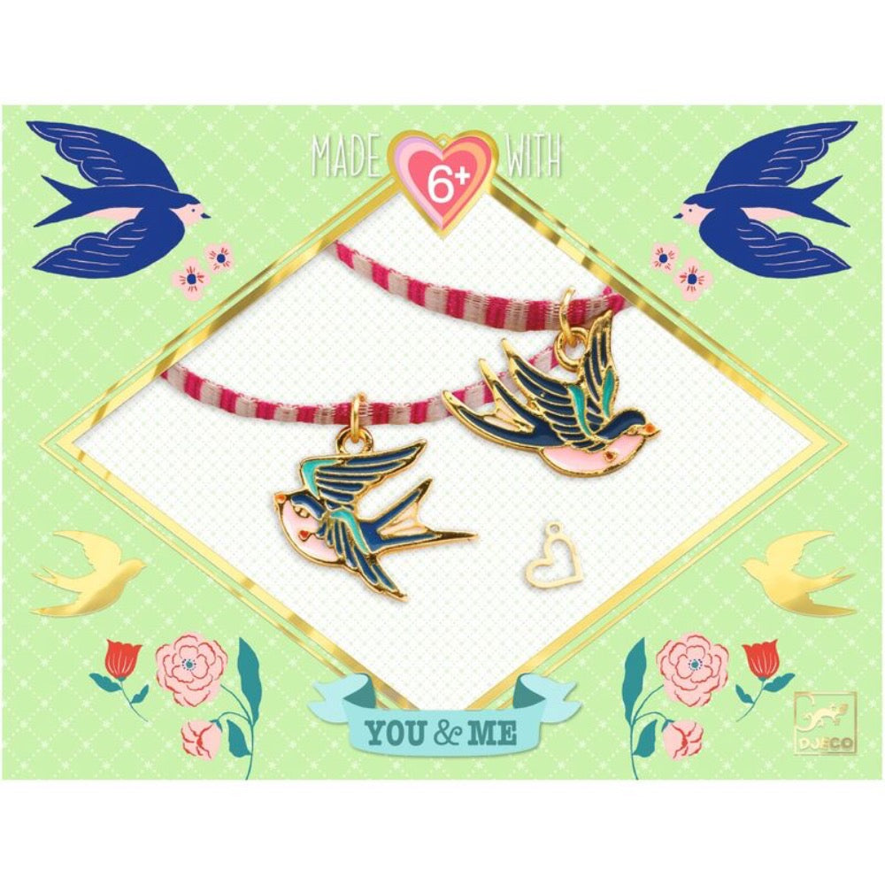DJECO YOU AND ME BIRDS RIBBON SET