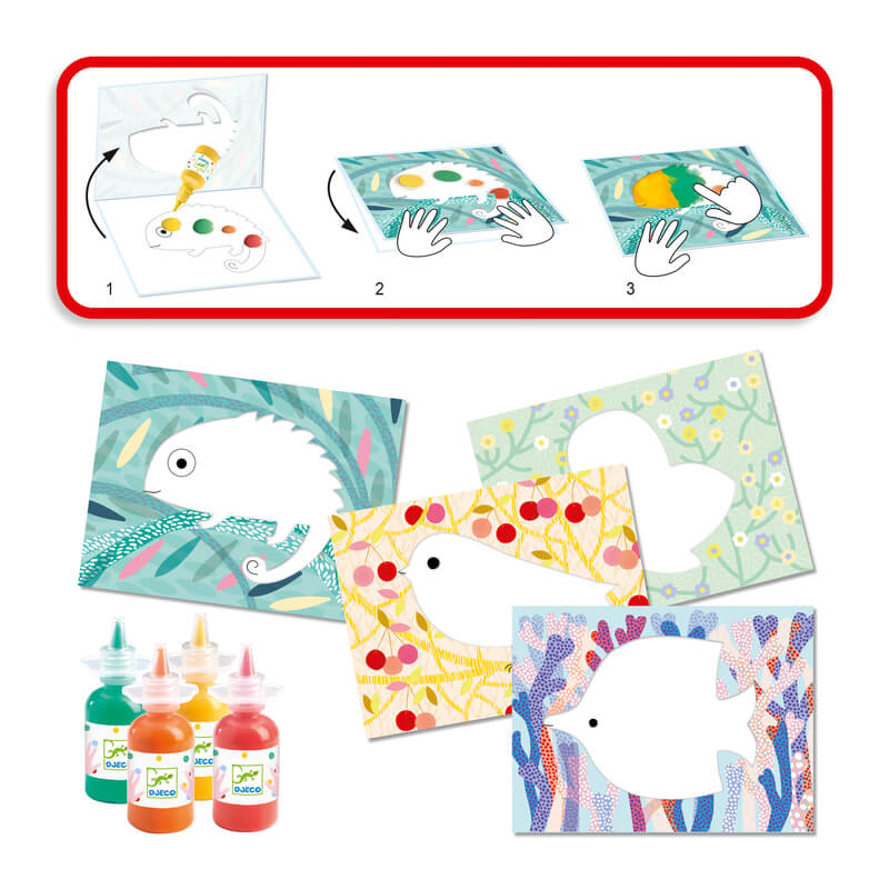 DJECO FISH SQUIRT AND PAINT SET