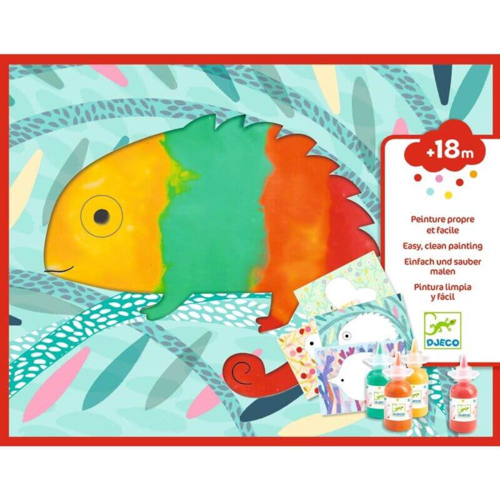 DJECO FISH SQUIRT AND PAINT SET