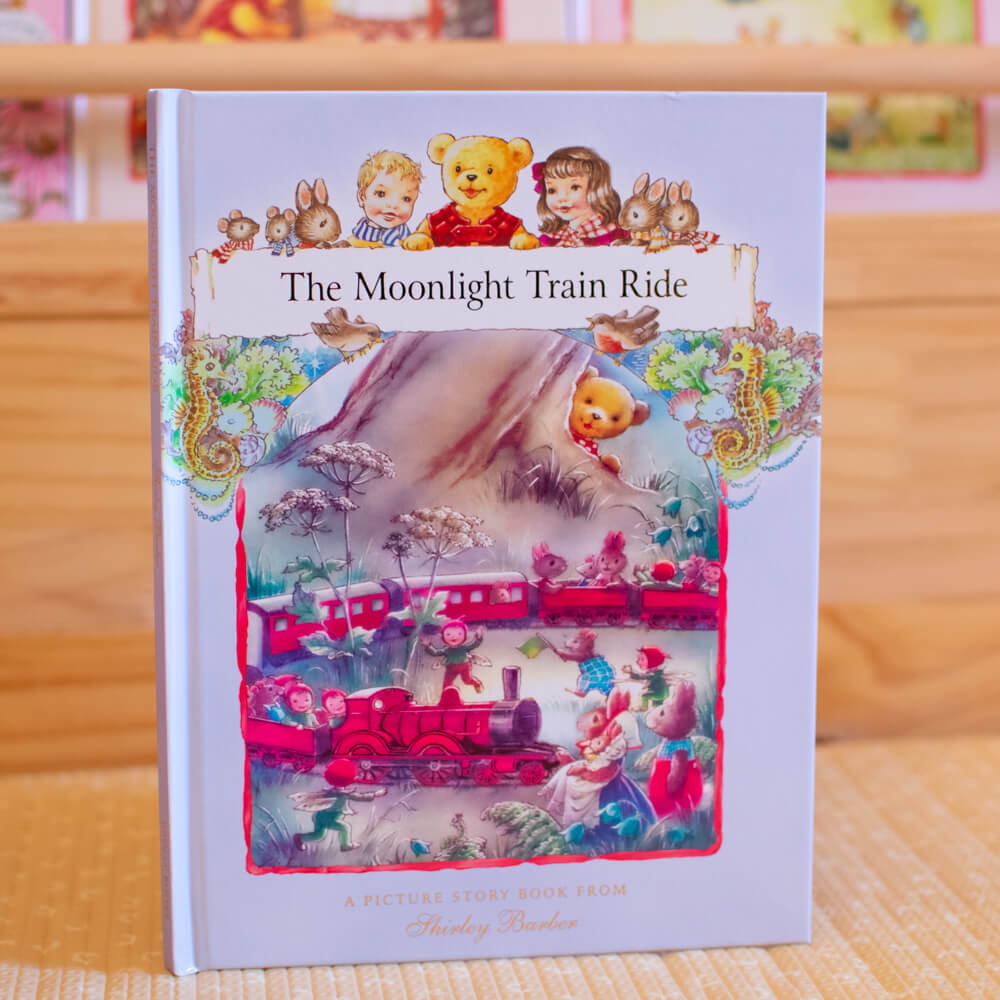 TEDDY AND FRIENDS THE MOONLIGHT TRAIN RIDE HARDBACK