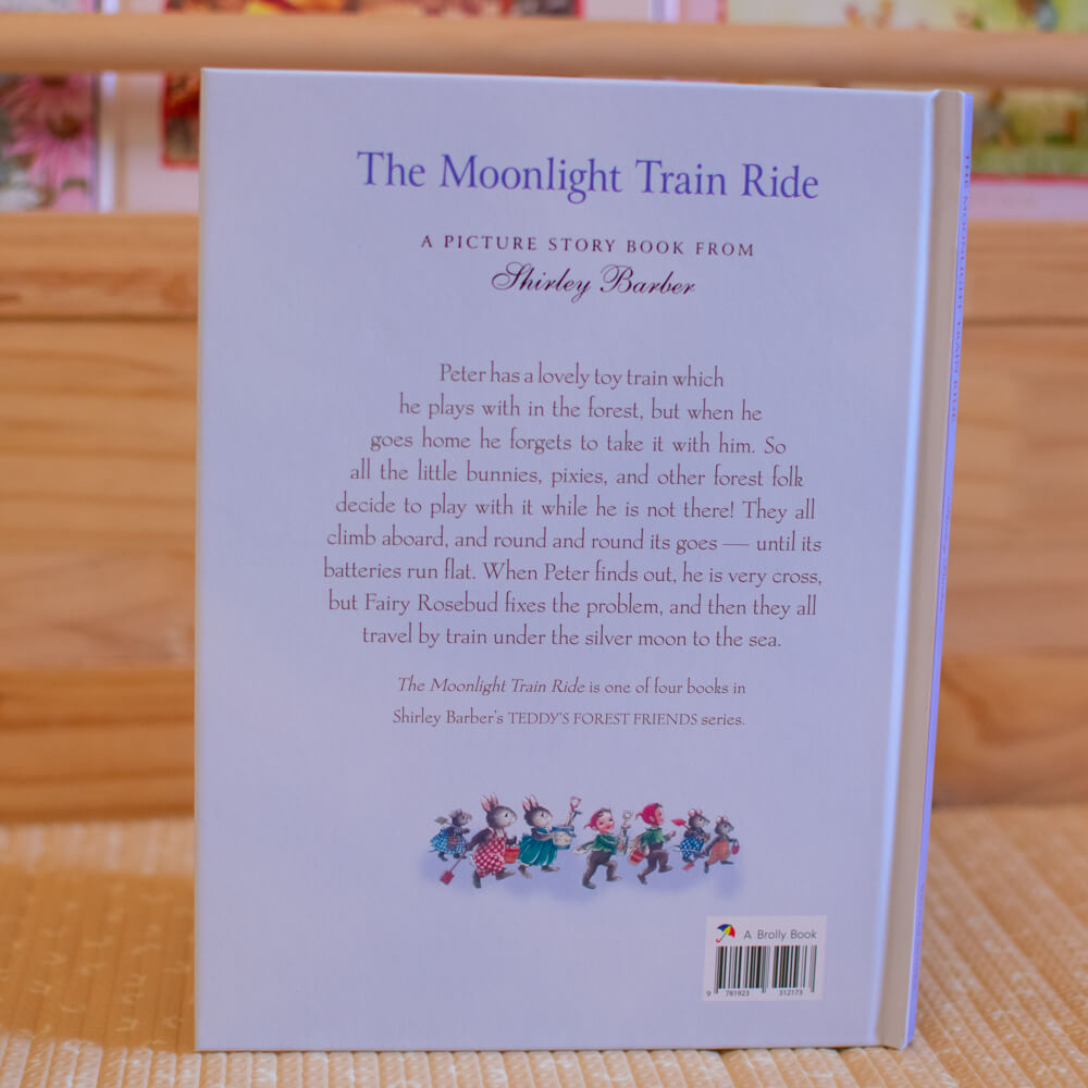 TEDDY AND FRIENDS THE MOONLIGHT TRAIN RIDE HARDBACK