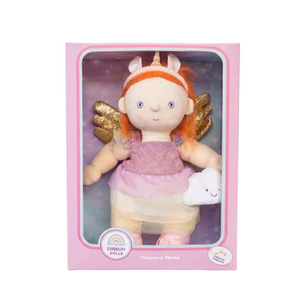 OLLIELLA DINKUM DOLL UNICORN NOVA