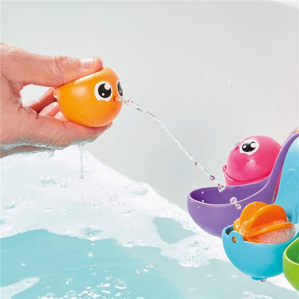 TOMY TOOMIES 7 IN 1 BATH ACTIVITY OCTOPUS