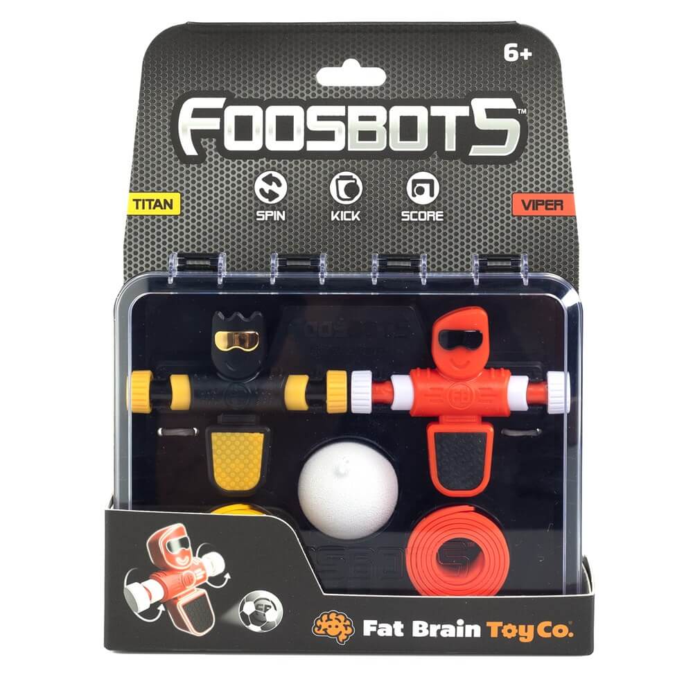 FAT BRAIN TOYS FOOSBOTS 2 PACK