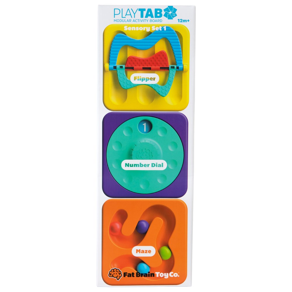 FAT BRAIN TOYS PLAYTAB SENSORY SET 1