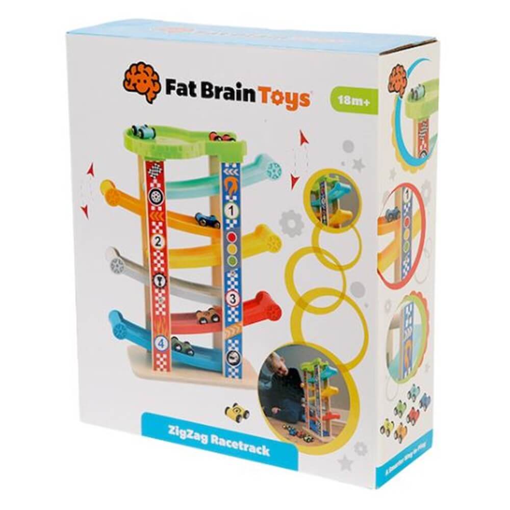 FAT BRAIN TOYS ZIGZAG RACETRACK