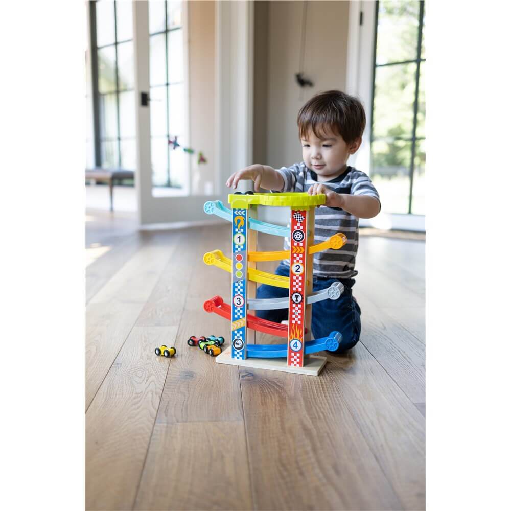 FAT BRAIN TOYS ZIGZAG RACETRACK