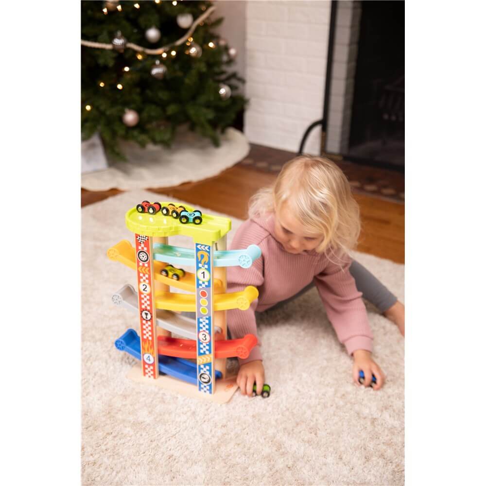 FAT BRAIN TOYS ZIGZAG RACETRACK