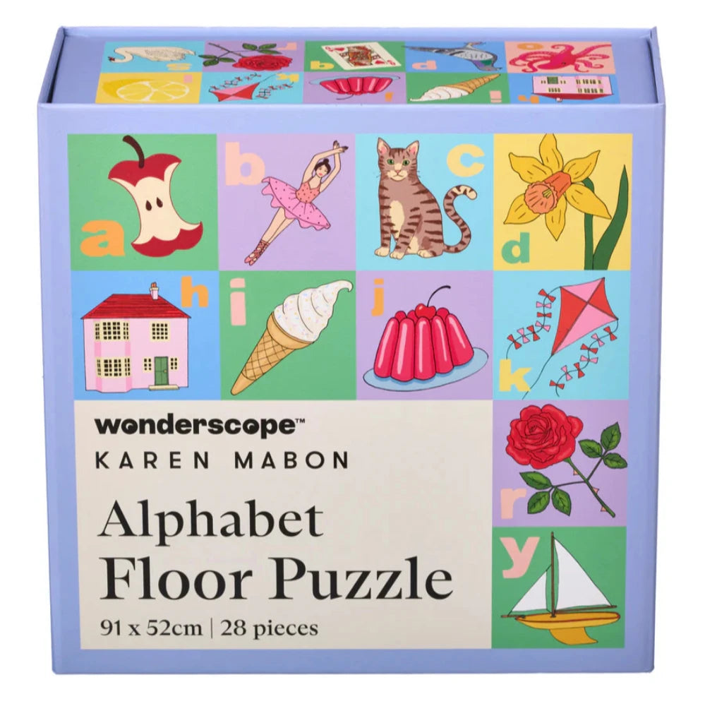 WONDERSCOPE ALPHABET FLOOR PUZZLE 28PC