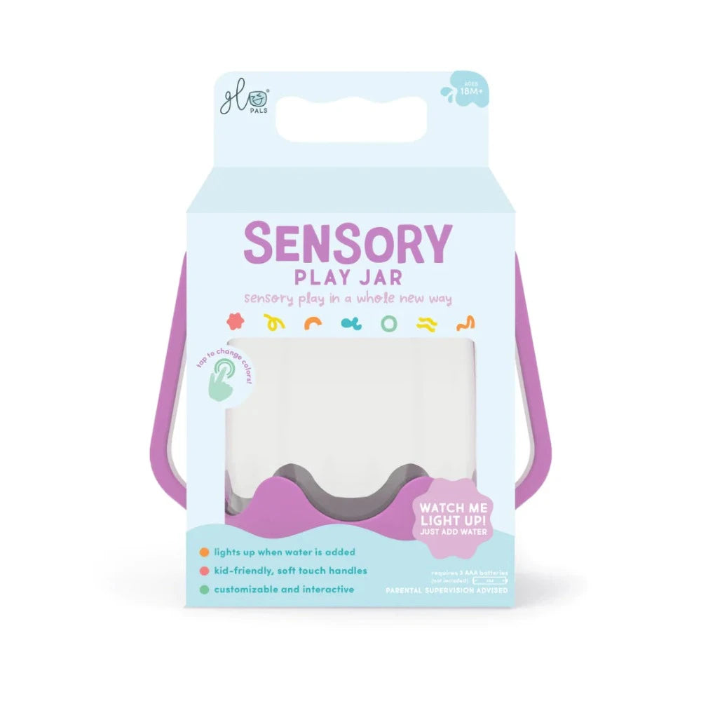 GLO PALS SENSORY JAR PURPLE
