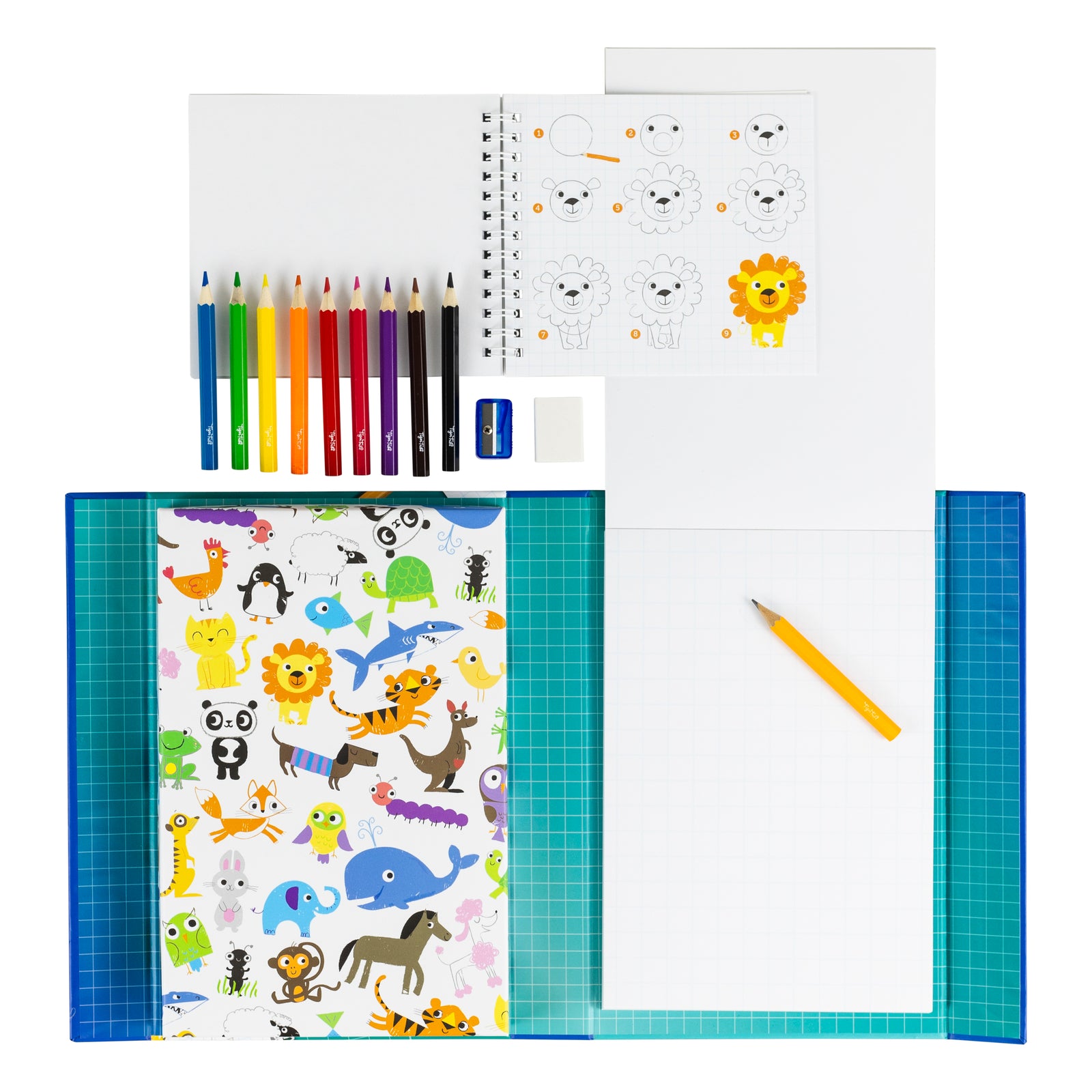TIGER TRIBE HOW TO DRAW ANIMALS