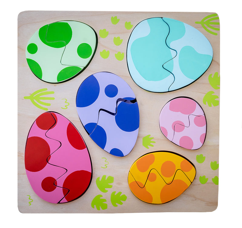 KIDDIE CONNECT CHUNKY EGG AND DINO PUZZLE