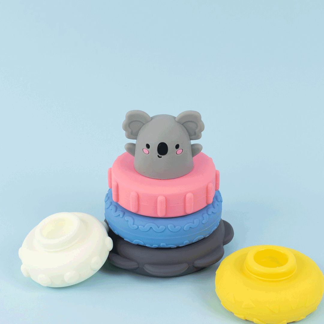 TIGER TRIBE SILICONE STACKER KOALA
