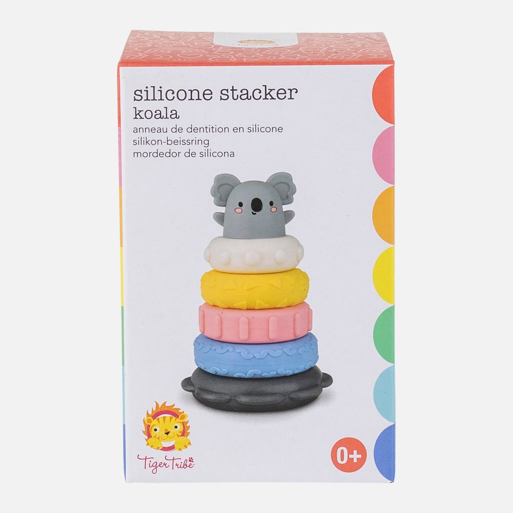 TIGER TRIBE SILICONE STACKER KOALA