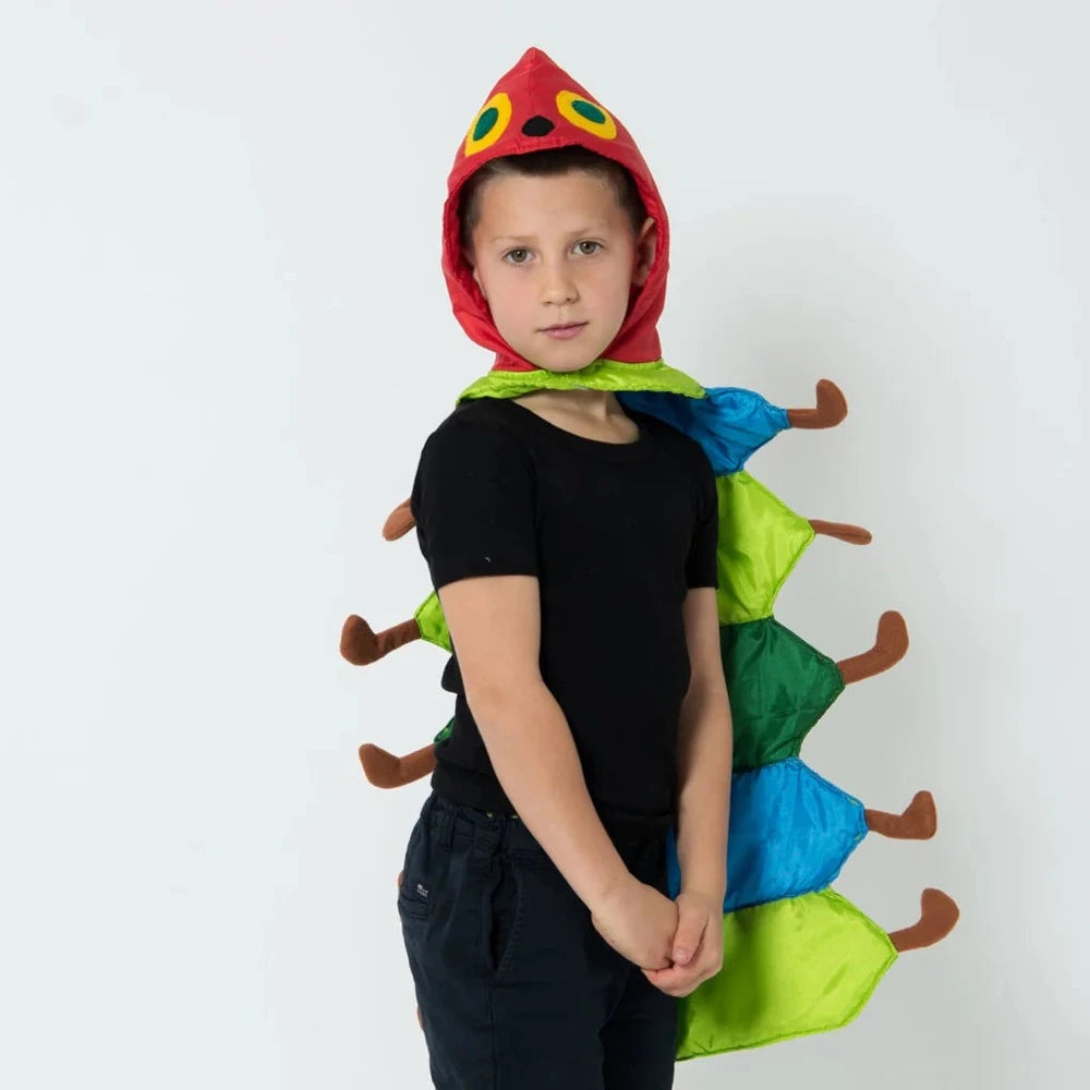 FAIRY GIRLS VERY HUNGRY CATERPILLAR CAPE