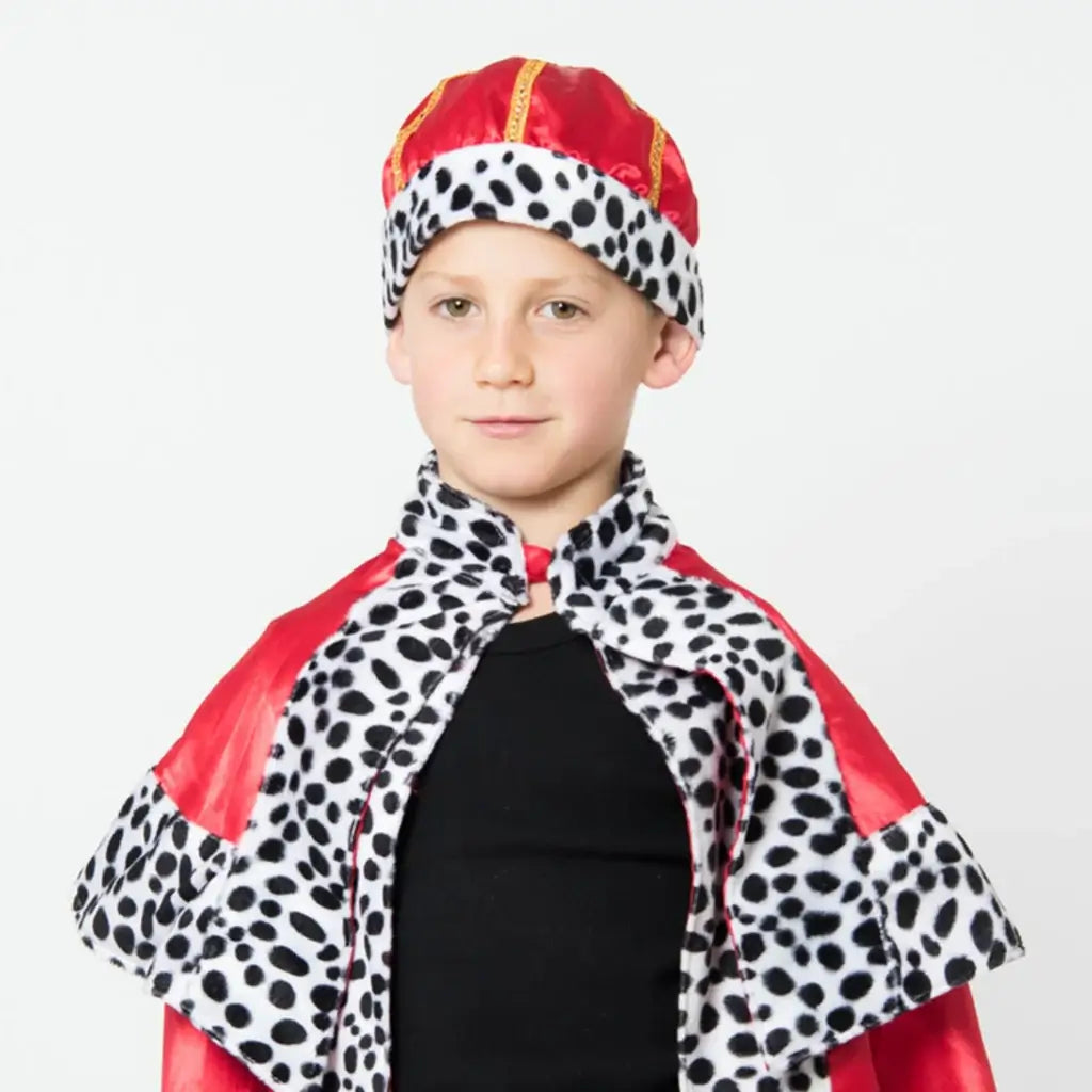 FAIRY GIRLS KING CAPE AND HAT COSTUME