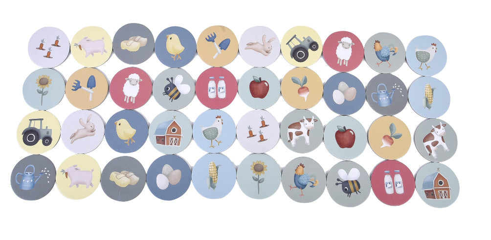 LITTLE DUTCH LITTLE FARM MEMO MEMORY GAME