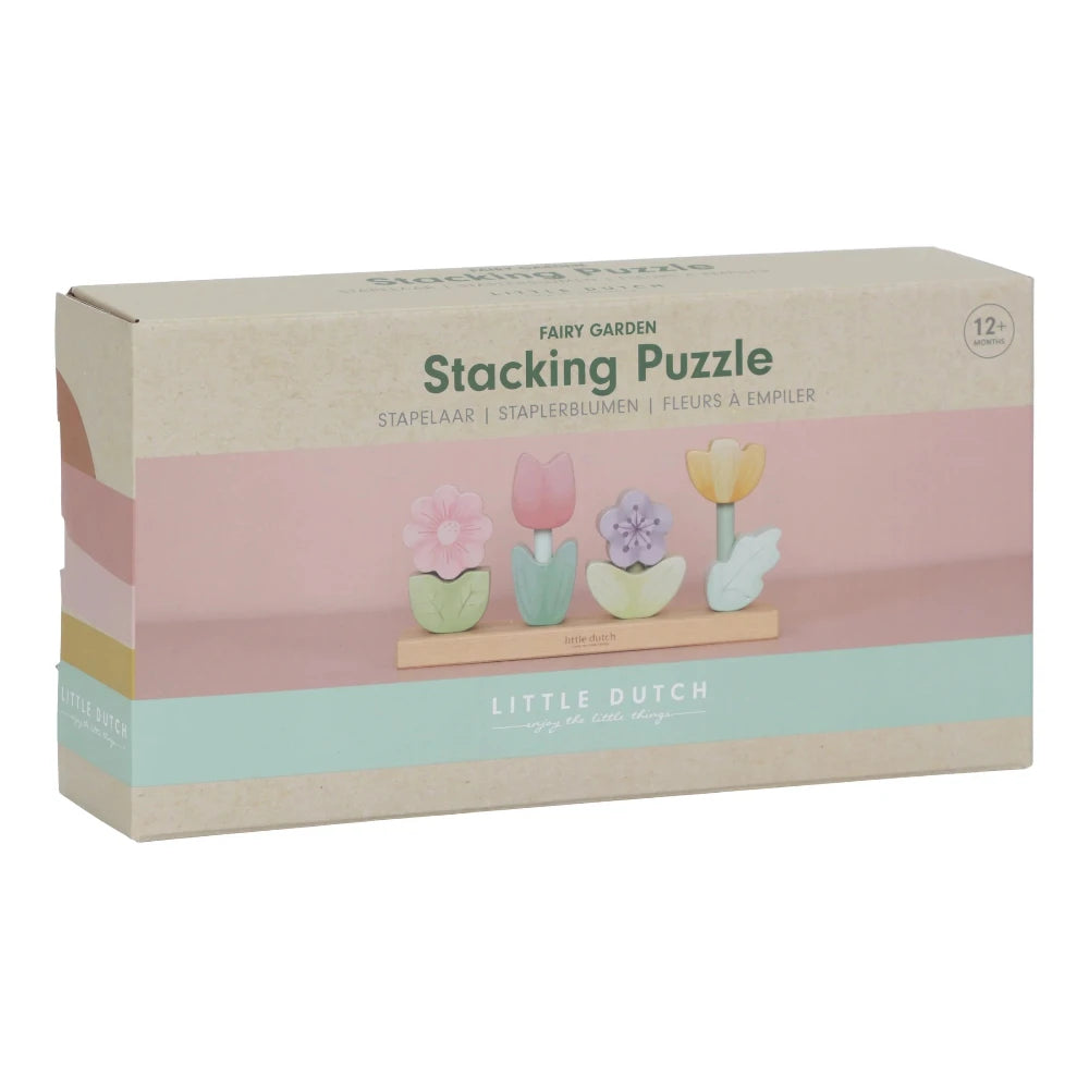 LITTLE DUTCH FAIRY GARDEN STACKING PUZZLE