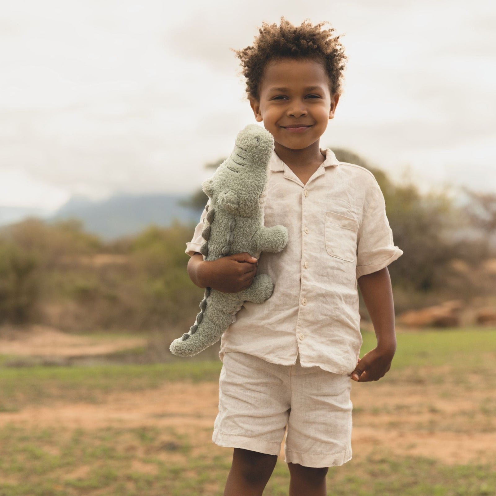 LITTLE DUTCH SAFARI FRIENDS CUDDLE CROCODILE