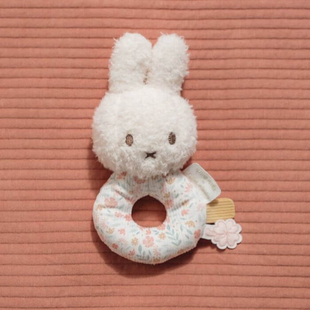 LITTLE DUTCH MIFFY RING RATTLE LUCKY BLOSSOM