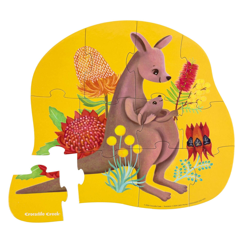 CROCODILE CREEK KANGAROO AND JOEY PUZZLE