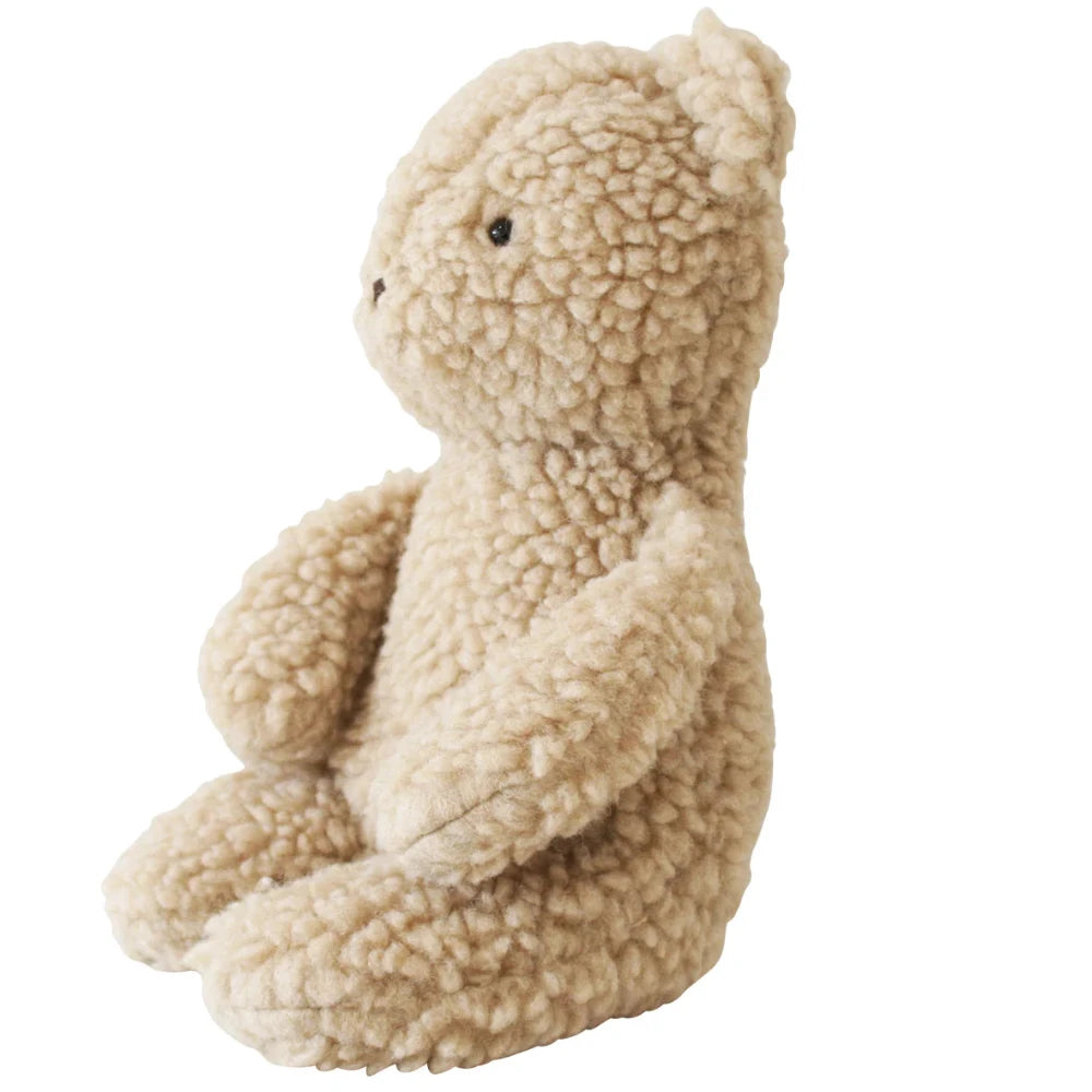 ALIMROSE CHARLIE SHERPA BABY BEAR OATMEAL