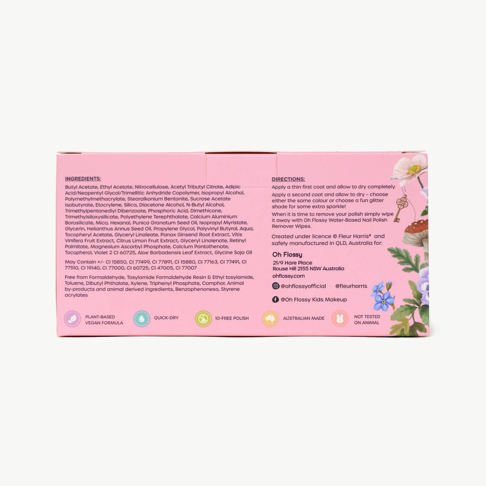 OH FLOSSY X FLEUR HARRIS GARDEN OF DREAMS COLLECTION NAIL POLISH SET
