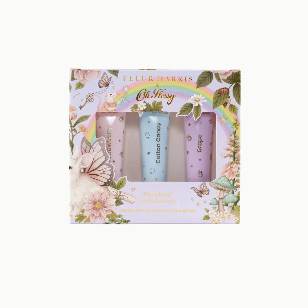 OH FLOSSY X FLEUR HARRIS LIP GLOSS SET