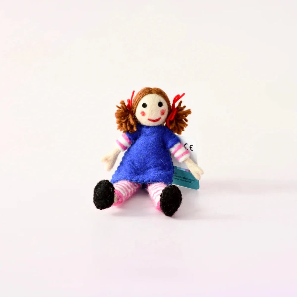 TARA TREASURES ABC PLAY SCHOOL FELT JEMIMA TOY