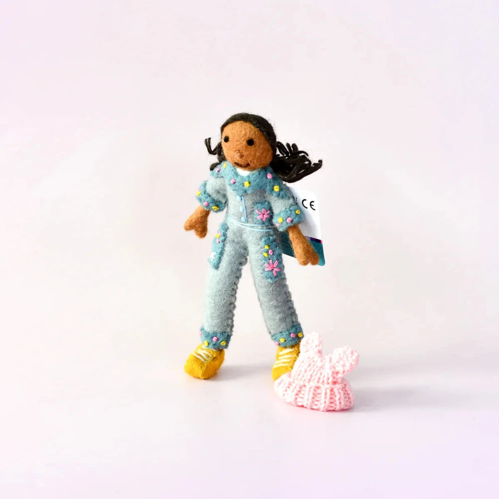 TARA TREASURES ABC PLAY SCHOOL FELT KIYA TOY